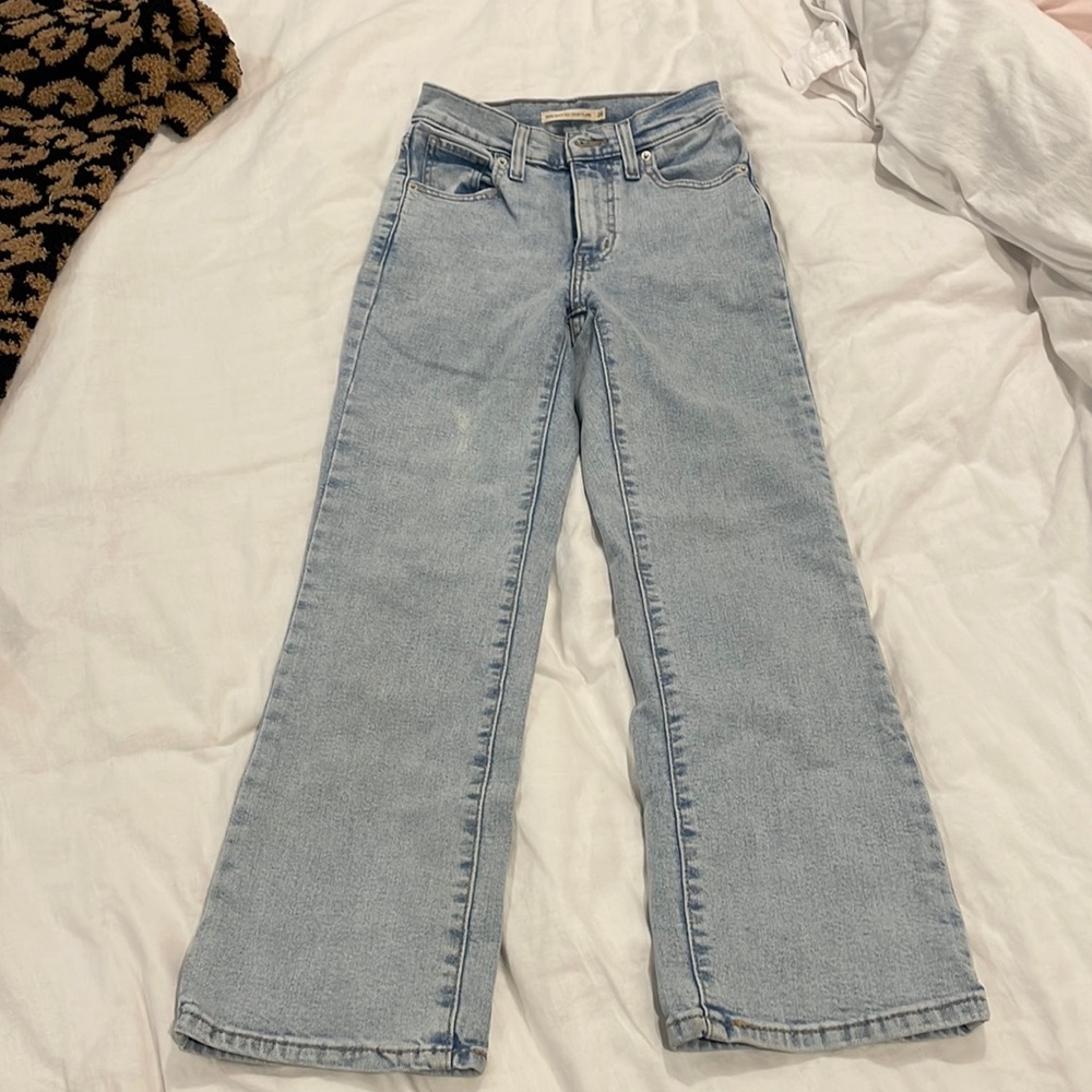 Levi’s High Waisted Crop Flare
